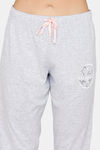 Rosaline Starry Nights Knit Cotton Pyjama Set - Crystal Teal — thumbnail 6